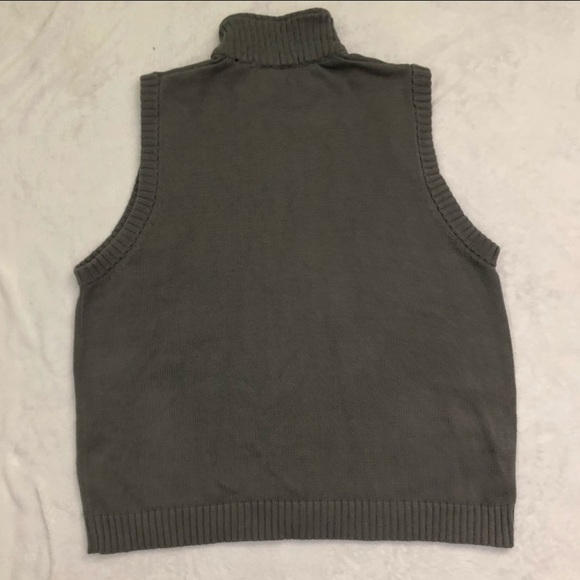 Oscar De La Renta XXL Stretch Pullover Zip Vest - Picture 3 of 4